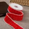 Fita de Borda Gancho Estilo Tweed Buquê de Flores Embalagem Fita Embalagem Caixa de Presente para Bolo Acessórios para Vestuário Tiara Grampo de Cabelo