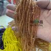 Contas pontiagudas de 4MM contas de vidro de cristal contas de furo reto cristal DIY pulseira colar brincos acessórios de cabelo acessórios