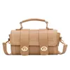 Bolso de Hombro Cruzado Boston Casual de Color Sólido Estilo Retro de Moda Tendencia 2026 Mariposa Gran Capacidad para Viajar