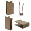 Forro tático para carregador, Porta-carregador MAG, Acessórios para porta-carregador PA, compatível com carregadores táticos 5.56, com fecho de velcro