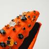 Diadema de Halloween transfronteriza nueva, diadema de decoración de fantasma con mueca de calabaza para mujer, accesorios para el cabello de bola navideña de alta calidad