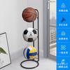 Home Basquete Acabamento Rack Indoor Futebol Infantil Voleibol Armazenamento Rack Iron Ball Display Rack