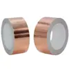 Cinta de Lámina de Cobre Conductiva Adhesivo de Lámina de Aluminio Doblemente Conductiva Blindaje de Alta Temperatura Cinta Térmica Autoadhesiva Conductiva Procesamiento de Troquelado