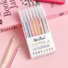 Bolígrafos de Gel con Purpurina de Colores, Bolígrafos de Acuarela, Marcadores Fluorescentes, Agendas para Estudiantes, Marcadores de Colores Apilables Especiales para Dibujo Infantil