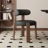 Silla de Comedor para Uso Doméstico, Silla de Hierro Forjado para Apartamentos Pequeños, Silla de Comedor Estilo Italiano Moderno con Respaldo, Taburete de Comedor de Lujo Ligero con Cojín Suave