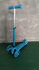 Rueda de lámpara LED rusa para patinete de pedales para niños y niñas de 3-6-8 años, patinete infantil de comercio exterior, patinete