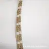 Cordón de cáñamo con borde de encaje en stock, Textiles para el hogar estilo Wabi-Sabi para cojines y cortinas, Accesorios de cinta de algodón y lino hechos a mano para DIY
