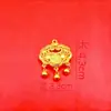 Estilo Chino Aleación Antigua Candado de Longevidad Candado Ruyi Colgante de Collar Hueco Regalo para Hombres y Mujeres Accesorios Decorativos