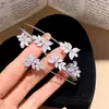 Pulsera exquisita de espiga de trigo con circón transfronterizo europeo y americano, diseño único y versátil, joyería de lujo ligero y sensación de alta gama