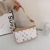 Cross-Border Presbyopic Letter Underarm Bag for Women, New Super Popular Chain Shoulder Handheld Small Square Bag, High-End Crossbody Bag