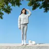 Chaqueta Ligera de Algodón con Capucha Tallas Grandes para Mujer Estilo Nuevo 2026 Estilo Suelto de Pareja Tacto de Alta Gama Ropa de Abrigo