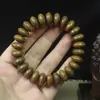 Cuentas de Ábaco de Sándalo Verde, Cuentas Budistas, Pulsera de Cuentas Ufo, Estilo Étnico con Sándalo Fragante, Accesorios para Rosario al por Mayor