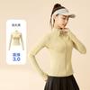 Estilo Nuevo Cuello Vertical Ajustado Delgado Ropa Protectora Solar de Verano para Mujer Ropa Exterior Fitness Correr Hilo Original Transpirable Chaqueta con Protección UV
