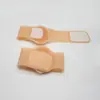 Vendaje de Silicona Color Piel Almohadilla para Arco del Pie Corrección de Pie Plano Velcro Masaje Lento Alivio del Dolor Almohadilla para Pie Plantilla para Eversión