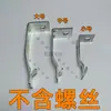 Placa de cobertura com fivela em C para rack de ponte, fivela de travamento, fivela em C galvanizada, acessórios de fixação para calha de cabos de aço inoxidável 304, clipe de placa de cobertura para rack de ponte