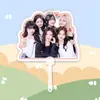 Fan Grande del Grupo Femenino IVE An Yu-Jin y Kim Ga-Yeon Letrero de Bienvenida en el Aeropuerto Mercancía de Apoyo para Conciertos Mismo Estilo Tiktok
