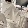 Manta de Vellón de Leche Doble Cara Manta Gruesa para Sofá Manta para Siesta en la Oficina Manta tipo Chal de Vellón de Coral para Dormitorio Persona Individual/Doble