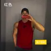 Chaleco de Fitness Transpirable y Fresco para Hombre, Sin Mangas, Holgado, Camiseta Deportiva de Entrenamiento
