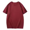 Camiseta de algodón CVC 10%, unisex, corte holgado, manga corta, camiseta básica, camiseta, impresión de logo personalizado, color liso, camiseta de publicidad cultural