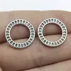 19X19Mm 1.3g Multicolor Aleación de Exportación Joyería Accesorios Anillo Conector Colgante