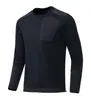 Camiseta deportiva de secado rápido personalizada Niaojia para actividades al aire libre, ciclismo, running, fitness, absorbe el sudor, transpirable, secado rápido, manga larga