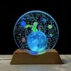 Luz de Noche Cielo Estrellado de Ensueño Luz de Dormitorio Atmósfera Regalo de Cumpleaños para Niños Niñas 2025 Niños Luz de Noche 3D