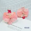 Filme Phalaenopsis Flor Pequena Alta Simulação Sentir Phalaenopsis Férias de Verão Processamento de Acessório de Cabeça DIY Chapéu de Formatura