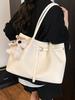 Bolso de Mano Coreano Transfronterizo Primavera 2025 Nueva Llegada Bolso Cubo Cesta de Verduras Moda Hombro Bandolera