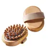 Escova Meridiana de Madeira de Faia para Massagem Corporal Completa, Escova para Limpeza dos Meridianos, Ferramenta de Massagem Abdominal, Ferramenta de Raspagem para Pernas