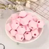 Cuentas de madera DIY cuentas coloridas agujero grande 20mm cuentas octogonales hilo para tejer tapices decoración cuentas sueltas