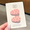 Pinzas de Colores para el Cabello con Puntos de Gota de Agua para Niñas, Pinzas para Flequillo Lateral, Accesorios para el Cabello para Niñas y Bebés, Pasadores para Cabello Suelto