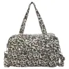 Bolso de Mano con Estampado de Leopardo para Mujer, Gran Capacidad, Nuevo Otoño Invierno 2026, Bolso Tote de Hombro Único para Trabajo, Viajes Diarios, Fitness, Deportes, Bolsa de Almacenamiento