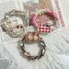 Estilo Japonés Lindo Cuadros de Colores Anillo para el Cabello de Gato Kt Nuevo Estilo Ins Chica Linda Todo Fósforo Flequillo Dibujos Animados Tocado Accesorios para el Cabello