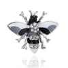 Broche de abeja europeo y americano accesorios femeninos moda pin de animal pin decorativo para solapa de traje pin de corsage
