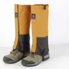 Fabricantes de cubiertas para la nieve polainas de montañismo cubierta para el pie para exteriores impermeable a la nieve cubierta para pantalones de senderismo para hombres y mujeres cubierta color arena del desierto para adultos