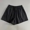 Pantalones Cortos Deportivos Simples Estilo Francés 100% Algodón Cintura Alta para Mujer Verano Cintura Elástica Sueltos Casuales Versátiles Pantalones Cortos Deportivos