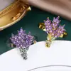 Anillos para Servilletas Morado Lavanda de Aleación de Zinc Montaje de Mesa de Hotel Galvanizados de Lujo Ligero Soportes Huecos para Servilletas Venta al por Mayor Decoración de Vajilla