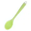 Cuchara de Silicona Todo en Uno para Manchas Cuchara Infantil Cuchara para Papilla Cuchara Pequeña para Sopa Cuchara para Arroz Cuchara para Revolver Cuchara