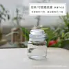 Frasco de Velas Retro Marrón de 200 ml con Tapa, Taza de Vela Perfumada Hecha a Mano, Taza Vacía para DIY, Botella de Corcho para Hotel Oficina