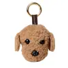 Novo pingente de cachorro de pelúcia de desenho animado fofo acessórios de cachorro presente de aniversário boneca ursinho boneca geração cabelo