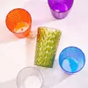 Vaso para Enjuague Bucal, Vaso de Plástico para Cepillo de Dientes, Vaso de Agua Transparente de Colores para Pareja, Regalo para Hogar o Negocio, Vaso para Lavarse, Regalo de Vacaciones