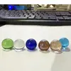 Venta al por mayor de fábrica cuentas de vidrio de colores 16mm19mm25mm canicas de vidrio cuentas de vidrio cuentas planas de vidrio