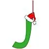 Nuevo Colgante Decoración Árbol de Navidad de Amazon Avión Acrílico Navideño Colgante de 26 Letras Decoración