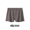Pantalones Arro de rayas a cuadros para hombre, pantalones caseros, talla extra para gordos, boxers holgados, boxers transpirables