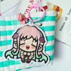 Nuevos Peluches de Personajes de Dibujos Animados Anime Bidimensionales, Colgantes Hechos a Mano para DIY y Accesorios Decorativos para Mochilas Escolares y Cajas