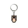 Chaveiro de Animal Marinho PVC Borracha Macia Cola de Gotejamento Chaveiro Pequeno Presente Desenho Animado Pingente de Chaveiro Ornamento