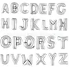Juego de globos de letras de 16 pulgadas Dorado Plateado Oro rosa Película de aluminio Decoración de escena para fiesta de cumpleaños Venta al por mayor