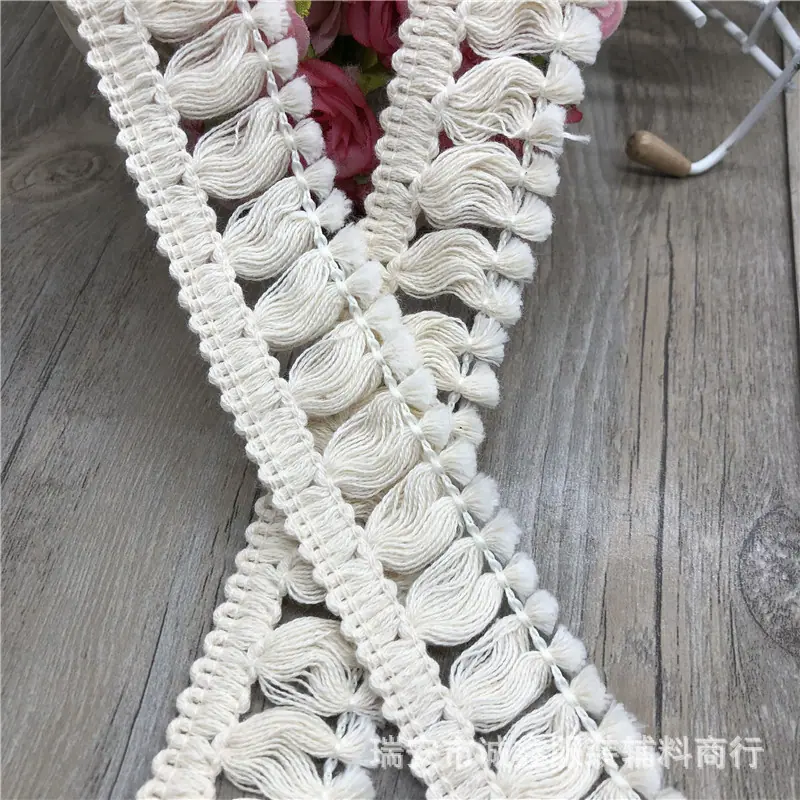 牙刷花边