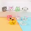 Acessórios de Resina para Micro-Paisagismo Animais Cartoon Estéreo Pequenos Luminosos Decorações Criativas para Desktop Carro Atacado