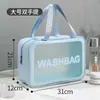 Nueva Bolsa de Lavado Impermeable de PVC para Ins, Celebridad de Internet, Gran Capacidad para Cosméticos, Bolsa Transparente de Almacenamiento para Viajes, Bolsa de Baño de Fábrica